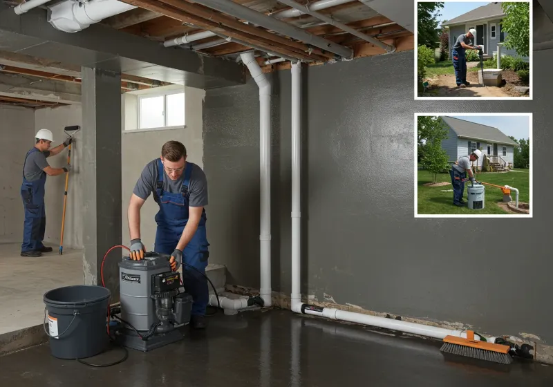 Basement Waterproofing and Flood Prevention process in Anderson, IN